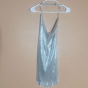 Silver club dress